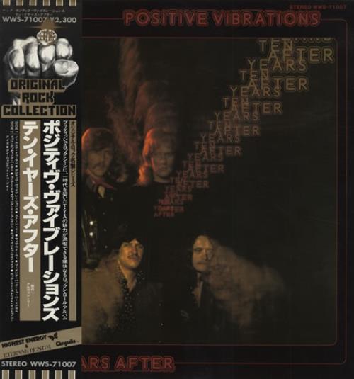Ten Years After Positive Vibrations vinyl LP album (LP record) Japanese TYALPPO431649