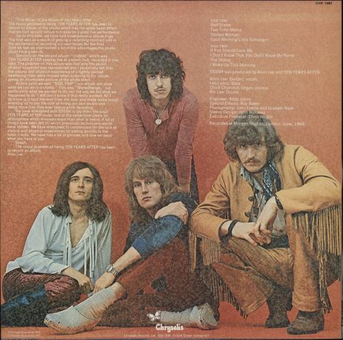 Ten Years After Ssssh - Blue Label vinyl LP album (LP record) UK TYALPSS499010