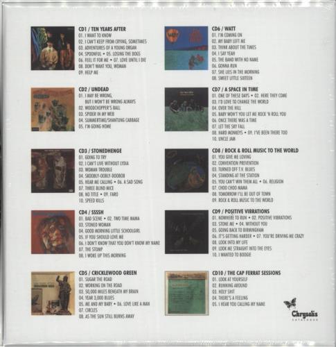 Ten Years After Ten Years After 1967-1974 CD Single Box Set UK TYACXTE874535