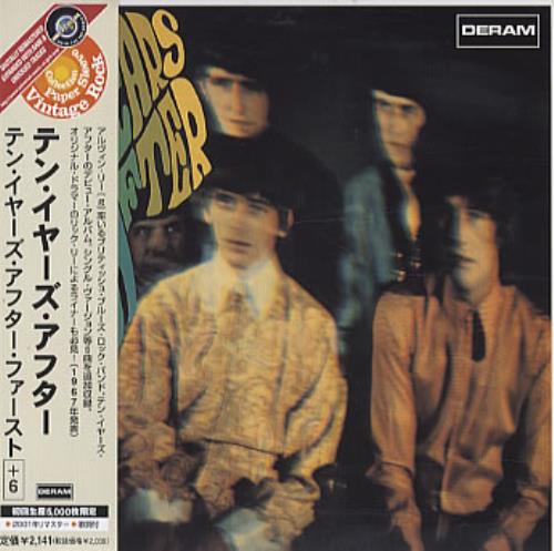Ten Years After Ten Years After CD album (CDLP) Japanese TYACDTE331689