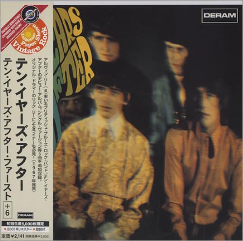 Ten Years After Ten Years After CD album (CDLP) Japanese TYACDTE394660