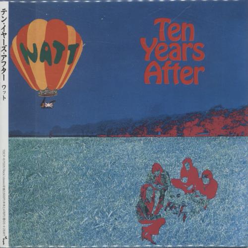 Ten Years After Watt CD album (CDLP) Japanese TYACDWA470256