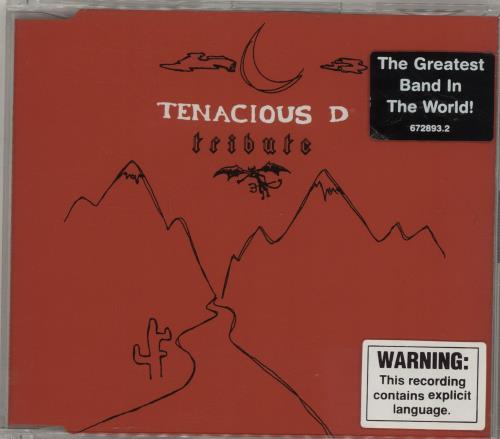 Tenacious D Tribute CD single (CD5 / 5") Australian TIDC5TR681476