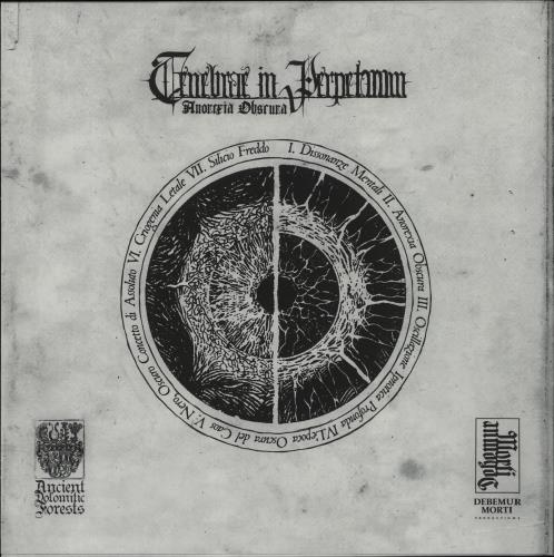 Tenebrae In Perpetuum Anorexia Obscura vinyl LP album (LP record) French 3E1LPAN764545