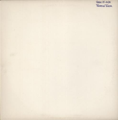 Tenpole Tudor Eddie Old Bob Dick And Gary - Test Pressing vinyl LP album (LP record) UK TTULPED875205