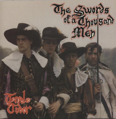 Tenpole Tudor The Swords Of A Thousand Men - Cavalier Sleeve 7" vinyl single (7 inch record / 45) UK TTU07TH874465