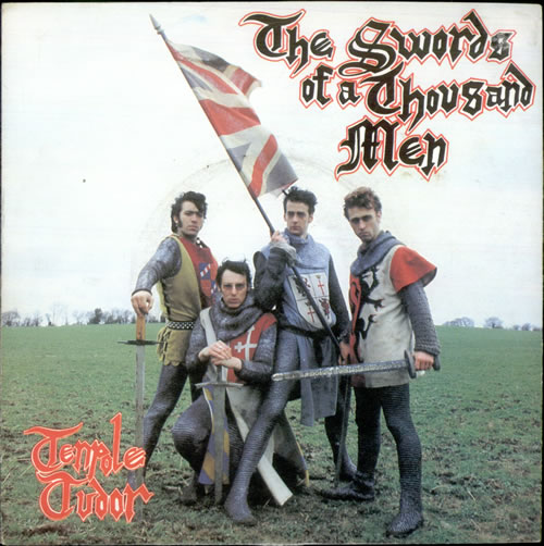 Tenpole Tudor The Swords Of A Thousand Men - Knights Sleeve 7" vinyl single (7 inch record / 45) UK TTU07TH515084