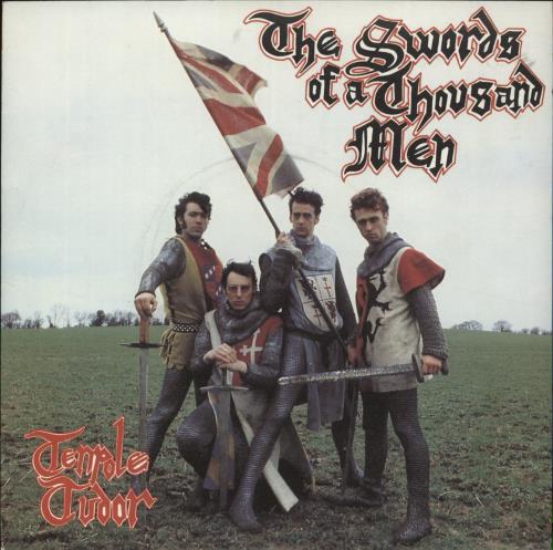 Tenpole Tudor The Swords Of A Thousand Men - Knights Sleeve 7" vinyl single (7 inch record / 45) UK TTU07TH870822