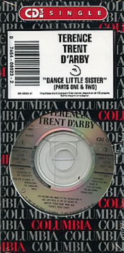 Terence Trent D'Arby Dance Little Sister 3" CD single (CD3) US TTDC3DA297260