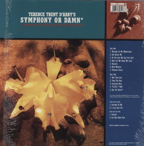 Terence Trent D'Arby Symphony Or Damn + 7" vinyl LP album (LP record) UK TTDLPSY553091