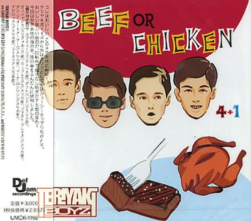 Teriyaki Boyz Beef Or Chicken CD album (CDLP) Japanese TKZCDBE338196