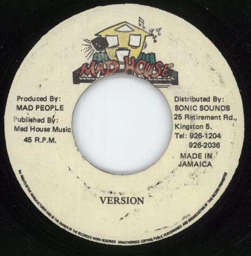 Terror Fabulous Action 7" vinyl single (7 inch record / 45) Jamaican UE507AC877924