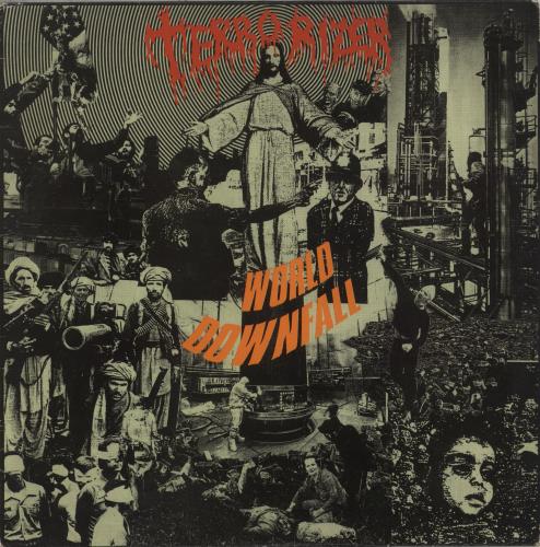 Terrorizer World Downfall vinyl LP album (LP record) UK 9GSLPWO878570
