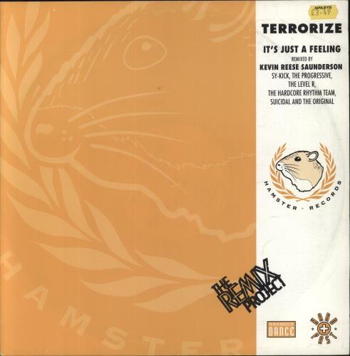 Terrorize It's Just A Feeling 12" vinyl single (12 inch record / Maxi-single) UK UG512IT861330