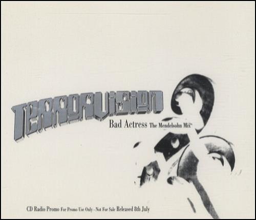 Terrorvision Bad Actress CD single (CD5 / 5") UK TVSC5BA79493