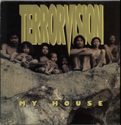 Terrorvision My House 12" vinyl single (12 inch record / Maxi-single) UK TVS12MY76814