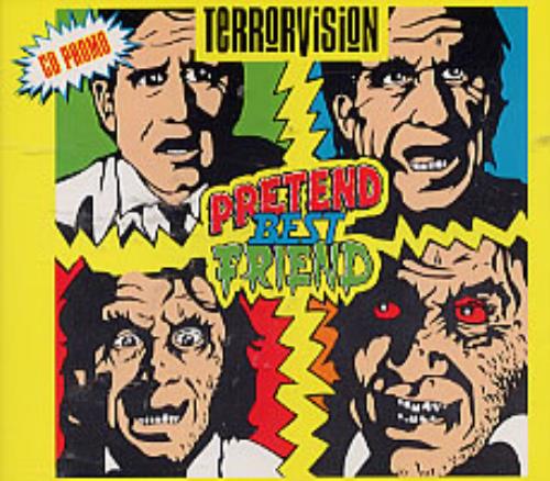 Terrorvision Pretend Best Friend Withdrawn CD album (CDLP) UK TVSCDPR47623