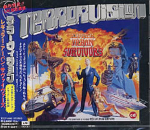 Terrorvision Regular Urban Survivors CD album (CDLP) Japanese TVSCDRE197280