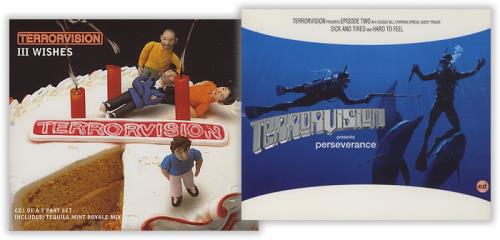 Terrorvision Set Of 4 CD Singles CD single (CD5 / 5") UK TVSC5SE398478