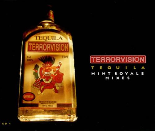 Terrorvision Tequila CD single (CD5 / 5") UK TVSC5TE188328