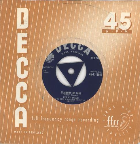 Terry Dene Stairway Of Love 7" vinyl single (7 inch record / 45) UK T~D07ST614184