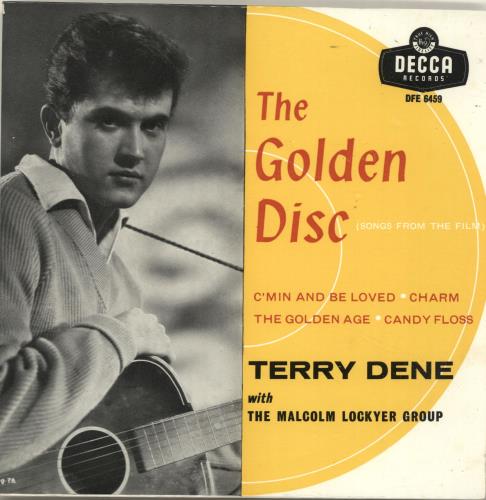 Terry Dene The Golden Disc 7" vinyl single (7 inch record / 45) UK T~D07TH614187