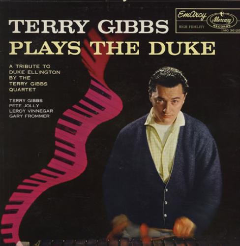 Terry Gibbs Plays The Duke vinyl LP album (LP record) US GIZLPPL361877