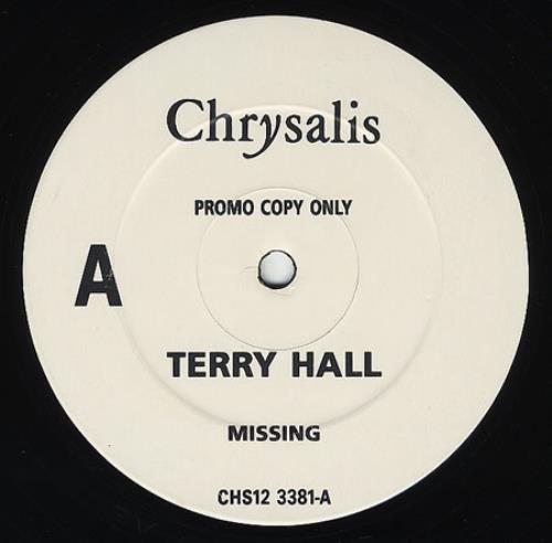 Terry Hall Missing 12" vinyl single (12 inch record / Maxi-single) UK TRL12MI209396