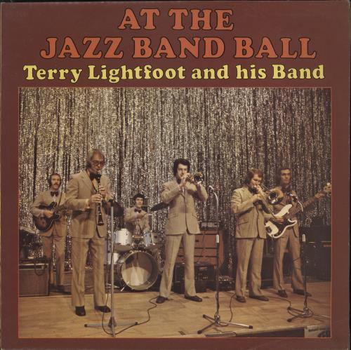Terry Lightfoot At The Jazz Band Ball - Autographed vinyl LP album (LP record) UK 1TLLPAT772153