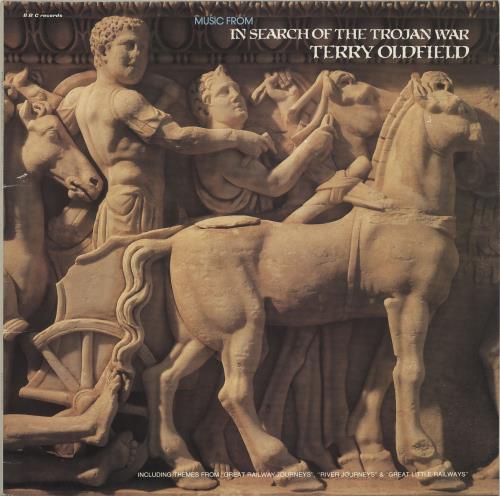 Terry Oldfield In Search Of The Trojan War vinyl LP album (LP record) UK T63LPIN653269