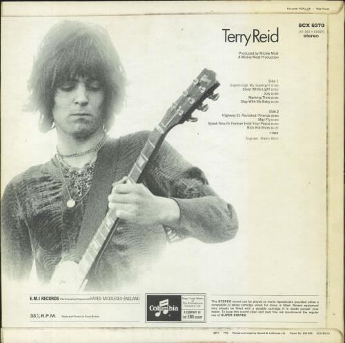 Terry Reid Terry Reid - 1st vinyl LP album (LP record) UK YEILPTE418030
