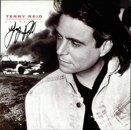 Terry Reid The Driver - Autographed vinyl LP album (LP record) UK YEILPTH509002
