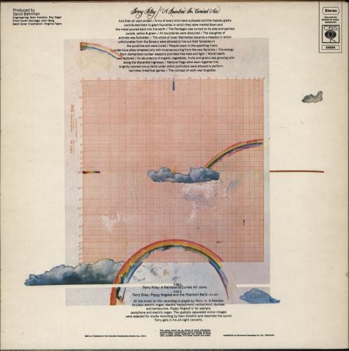 Terry Riley A Rainbow In Curved Air vinyl LP album (LP record) UK TRQLPAR597066