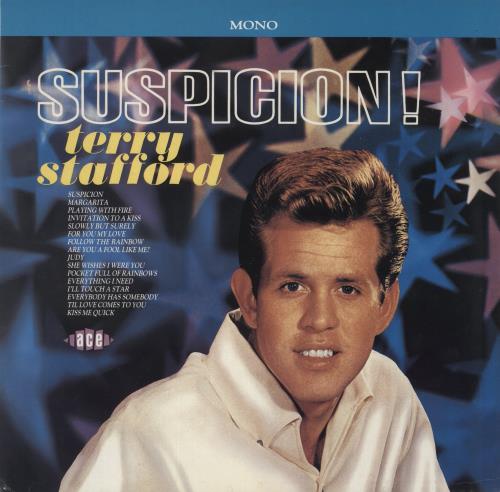 Terry Stafford Suspicion vinyl LP album (LP record) German VF3LPSU623159