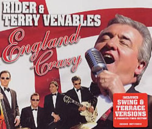 Terry Venables England Crazy CD single (CD5 / 5") UK TVLC5EN214408