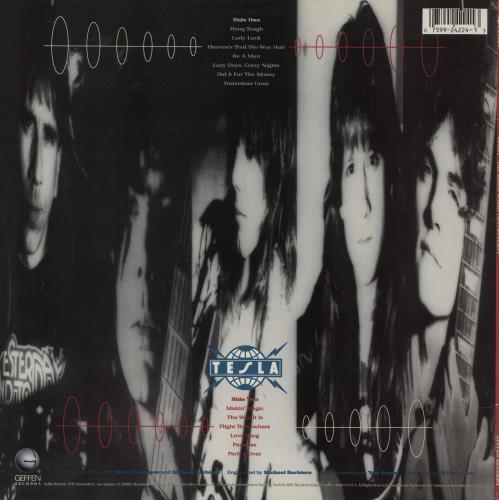 Tesla The Great Radio Controversy vinyl LP album (LP record) US TESLPTH751261