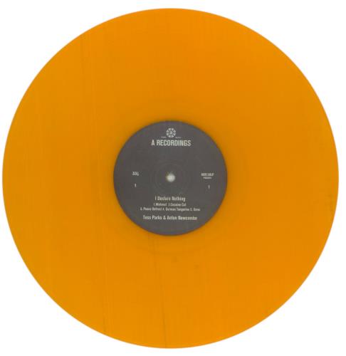 Tess Parks I Declare Nothing - Orange Vinyl vinyl LP album (LP record) UK 3NZLPID862235