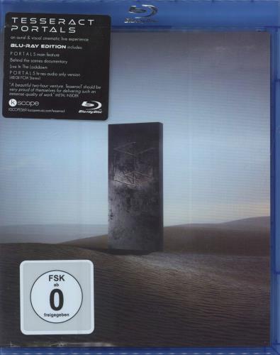 TesseracT Portals Blu Ray DVD UK 43UBRPO813395