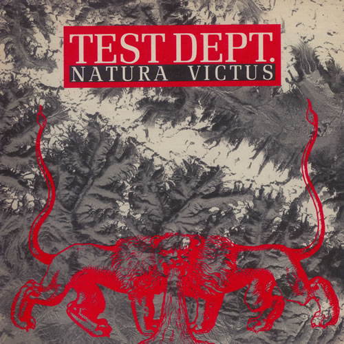 Test Department Natura Victus 12" vinyl single (12 inch record / Maxi-single) Belgian TST12NA499262