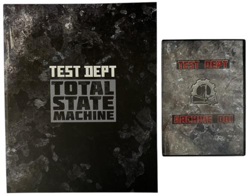 Test Department Total State Machine CD Album Box Set UK TSTDXTO881304