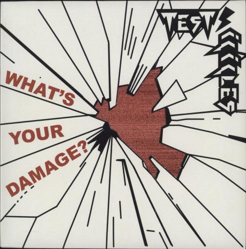 Test Icicles What's Your Damage? 7" vinyl single (7 inch record / 45) UK TKP07WH346810