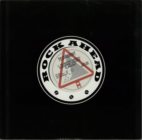 Testament Signs Of Chaos/Electric Crown 12" vinyl single (12 inch record / Maxi-single) UK EN112SI600307