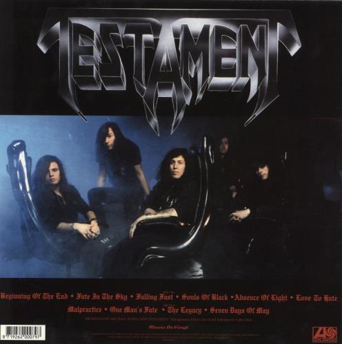 Testament Souls Of Black - 180 Gram Vinyl vinyl LP album (LP record) UK EN1LPSO866315