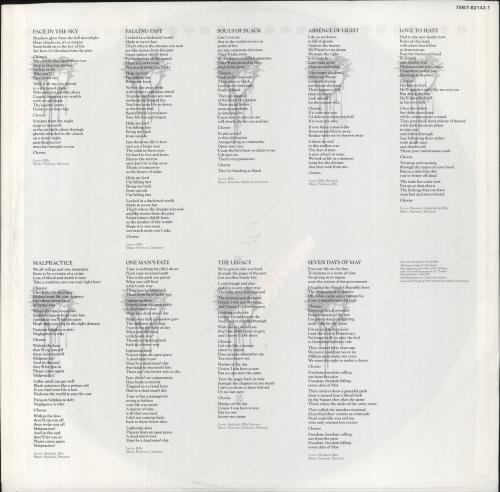 Testament Souls Of Black vinyl LP album (LP record) German EN1LPSO391909