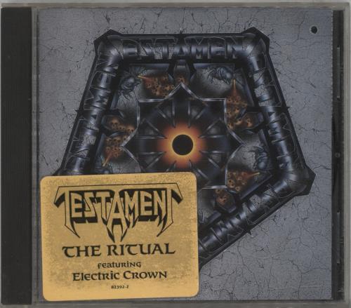 Testament The Ritual CD album (CDLP) US EN1CDTH888847