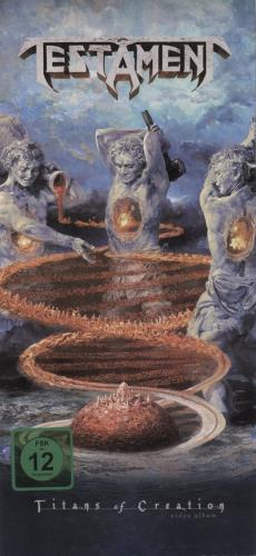 Testament Titans Of Creation CD Album Box Set UK EN1DXTI884453