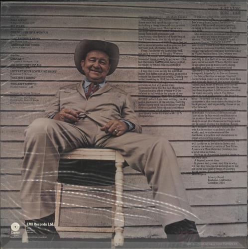 Tex Ritter Fall Away vinyl LP album (LP record) UK TXRLPFA720771