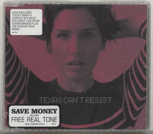 Texas Can't Resist - CD2 CD single (CD5 / 5") UK TEXC5CA697416