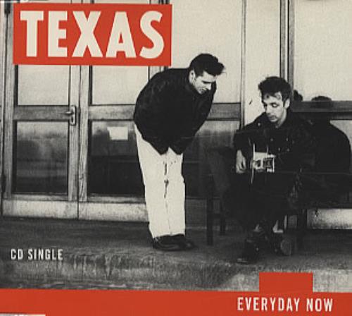 Texas Everyday Now CD single (CD5 / 5") German TEXC5EV212431