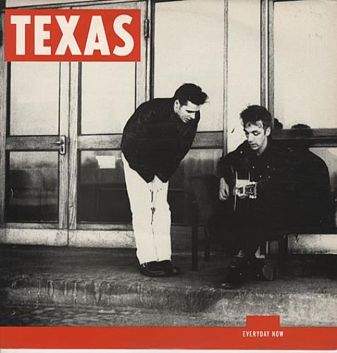Texas Everyday Now 12" vinyl single (12 inch record / Maxi-single) UK TEX12EV93923